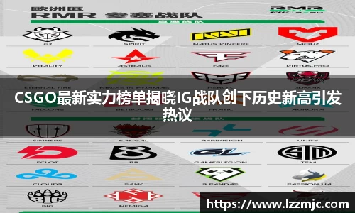 CSGO最新实力榜单揭晓IG战队创下历史新高引发热议